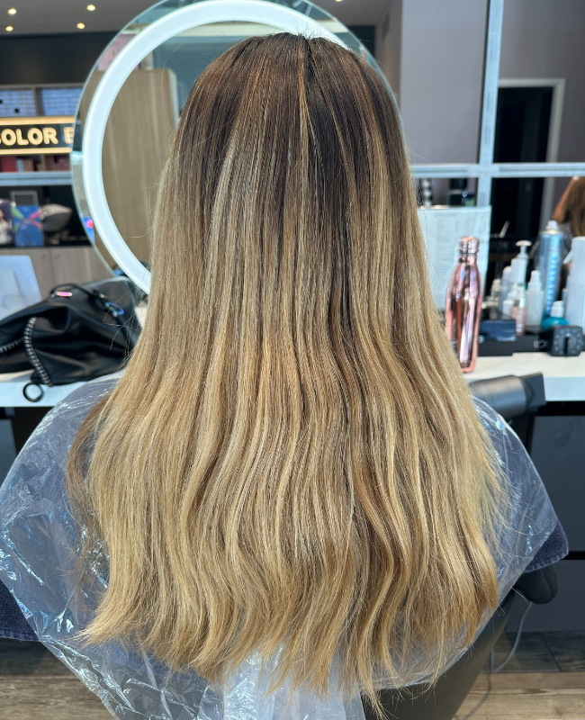Hair Color Before